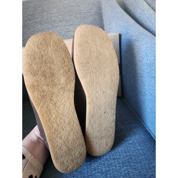 Clarks Women's "Padmora" Brown Leather Lace-Up Shoes in "Brown Smooth" Size 10 - Picture 5 of 7